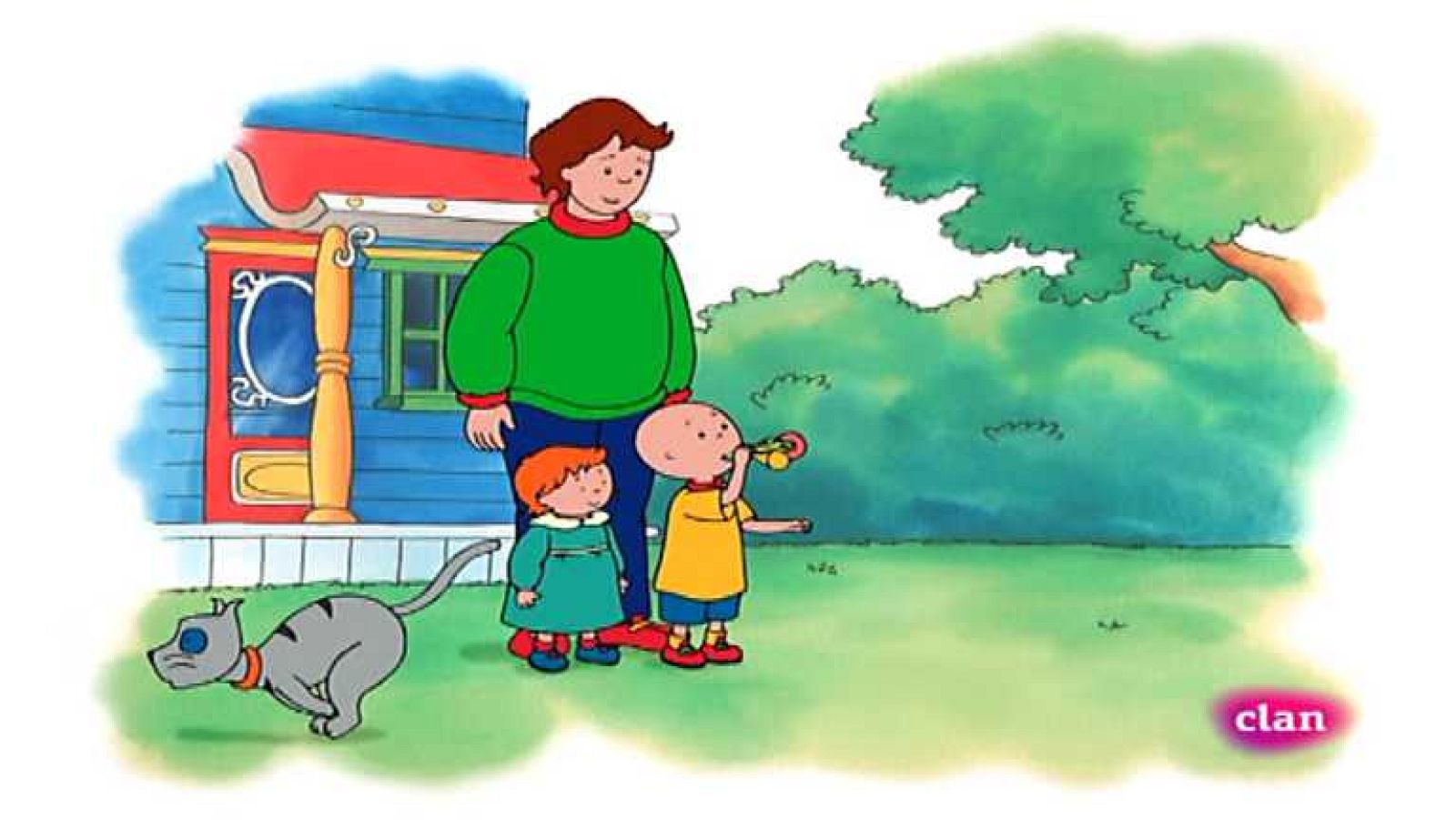 La trompetilla de caillou - Caillou | Ver