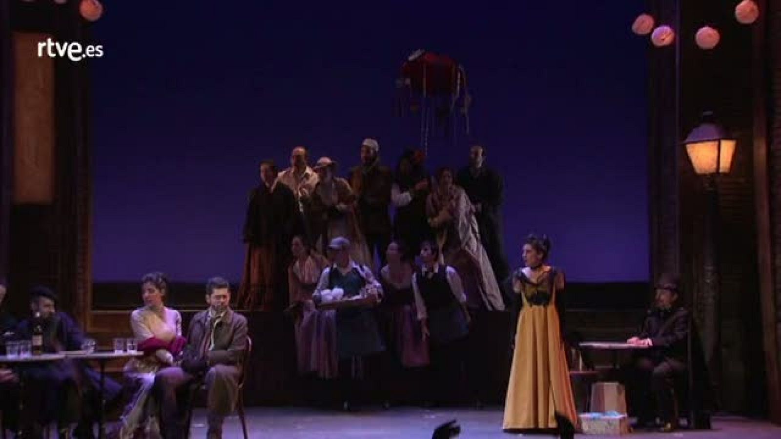 Atención obras - Ensayo con versión de piano del vals de Musetta titulado "Quando m'en vo" de la ópera La boheme