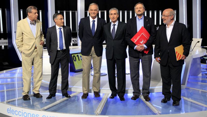 Los candidatos a las elecciones europeas piden el voto tras el debate a seis