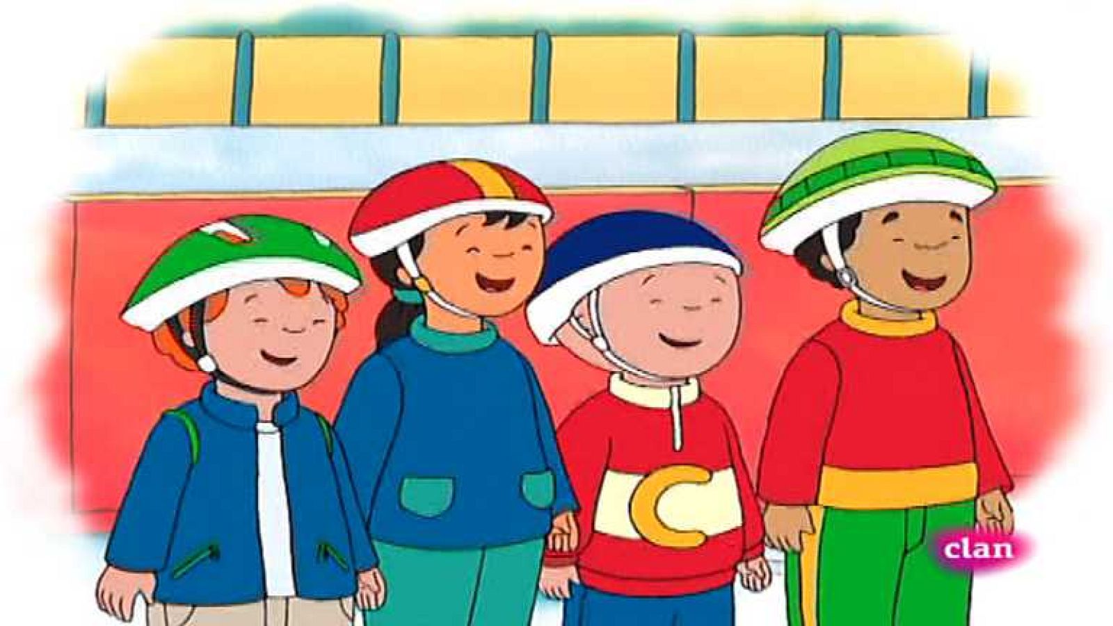 Clases de patinaje - Caillou | Ver