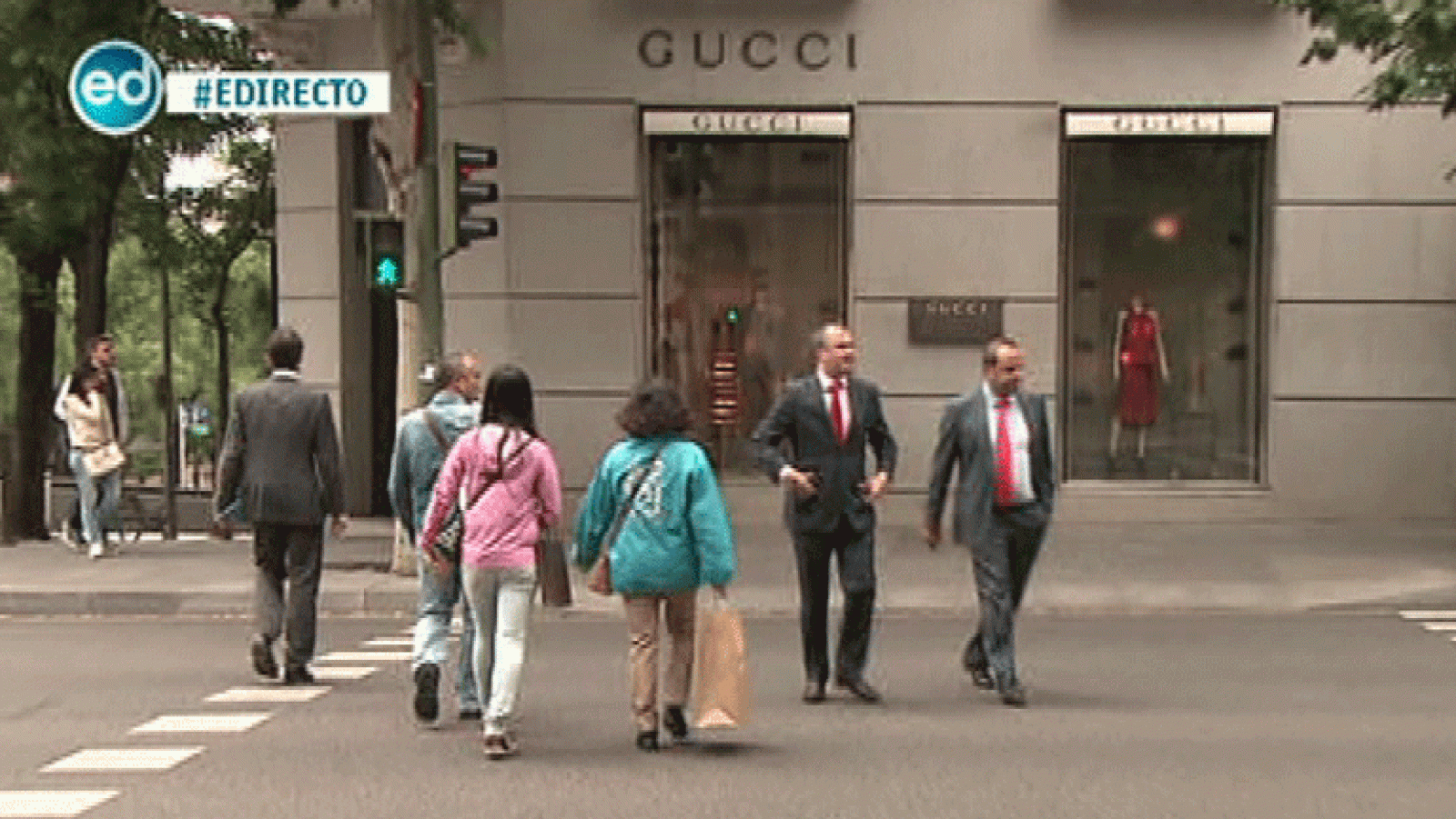 España Directo- Los turistas eligen Barcelona para las compras de lujo