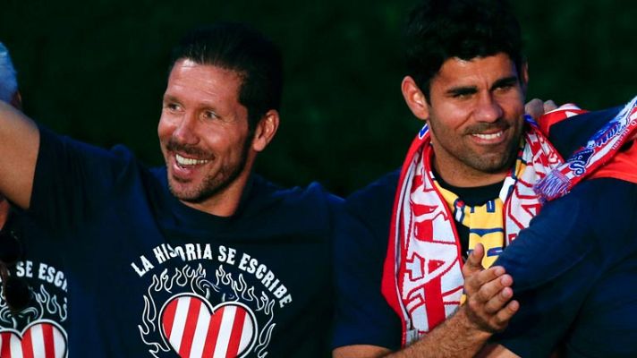 Telediario 1 - Simeone sigue sin perder la esperanza por Diego Costa