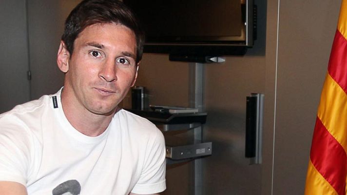 Telediario 1 - Messi: "Si no me quieren o dudan de mí, no tengo problema en irme"