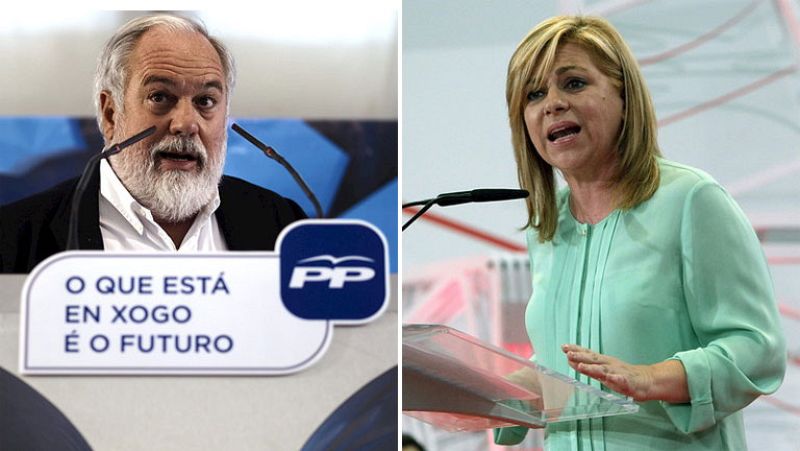 Cañete pide el voto "por un futuro mejor" y Valenciano por la "Europa social", en la recta final de la campaña