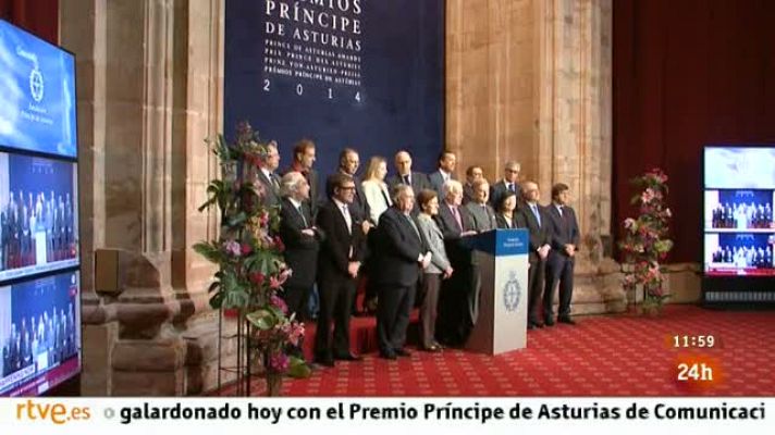 Premios Princesa de Asturias - Lectura del fallo del Príncipe de Asturias de Comunicación