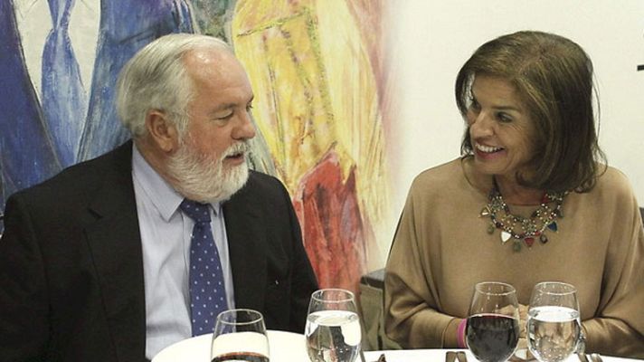Telediario 1 - Miguel Arias Cañete pidió perdón