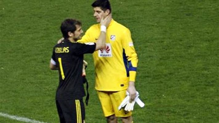 Telediario 1 - Duelo de gigantes en las porterías: Casillas vs Courtois