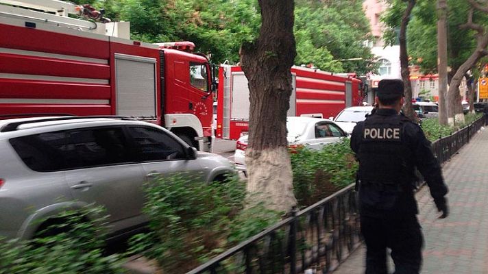Telediario 1 - Varios muertos en una cadena de explosiones en China