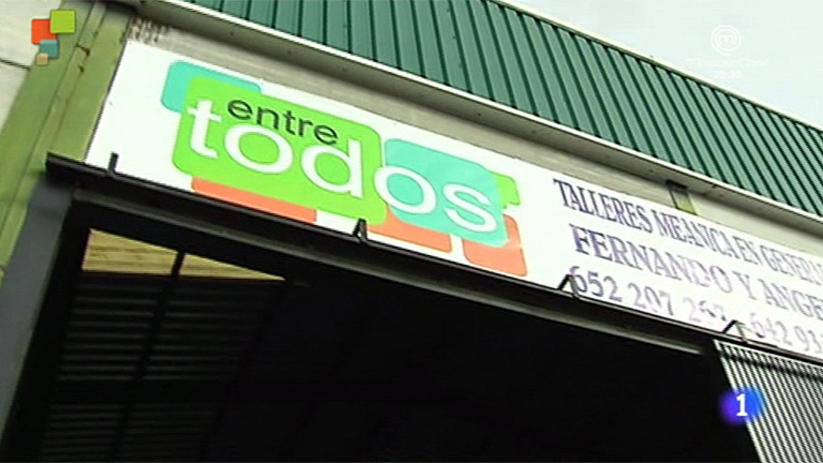 Entre Todos - Ángel y su familia ponen en marcha un taller mecánico