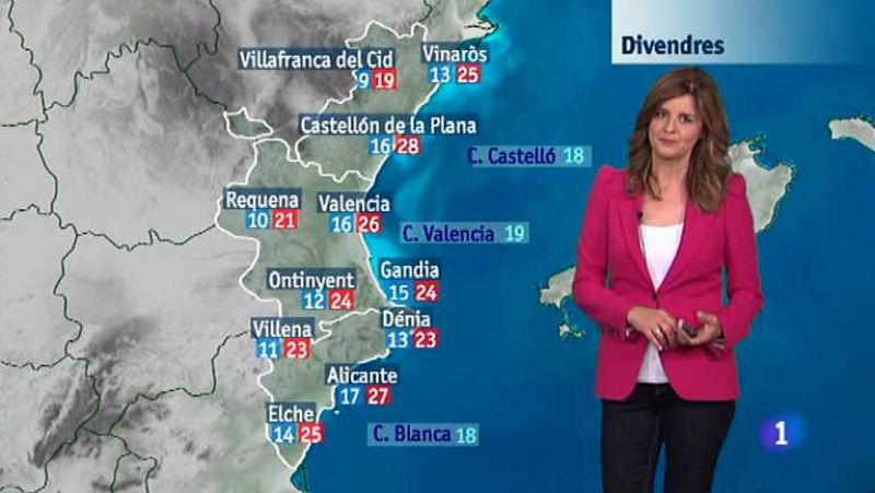 El tiempo en la Comunidad Valenciana - 22/05/14 - Ver ahora