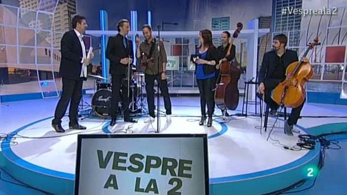 Vespre a La 2 - Entrevista i actuació BLAUMUT