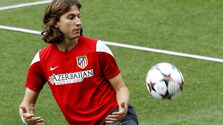 Telediario 1 - Filipe Luis: "Esto es una vez en la vida"