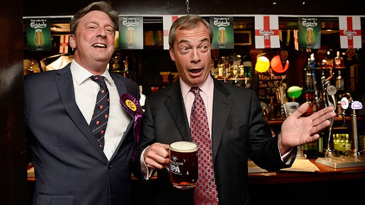 Telediario 1 - Los laboristas, primera fuerza británica, y UKIP la tercera, según las proyecciones de las municipales