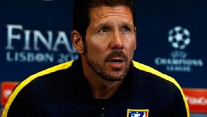 Desafío Champions - Rueda de prensa íntegra de Diego Simeone