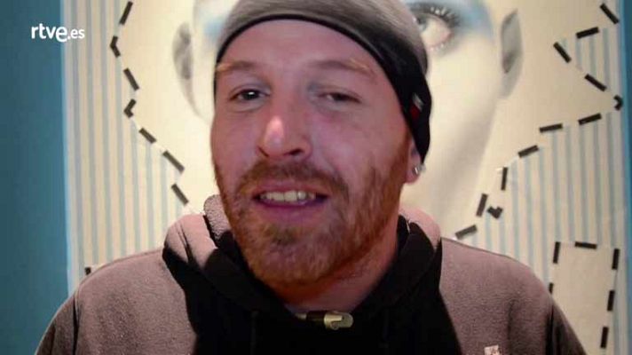 Ritmo urbano - Rojo, artista urbano despliega su arte