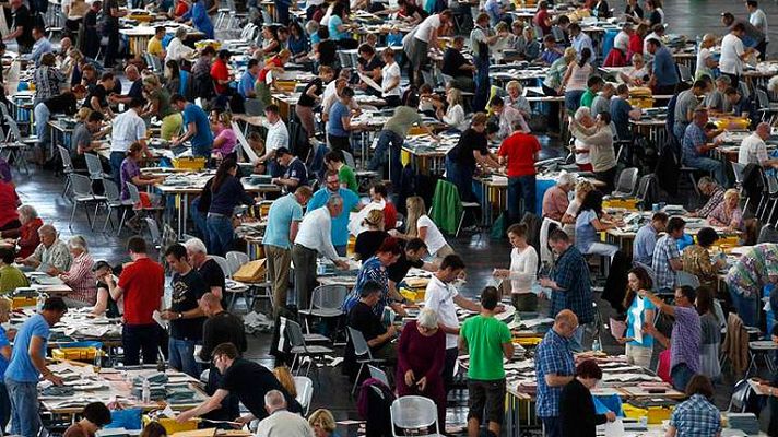 Telediario 1 - Las elecciones europeas, país por país