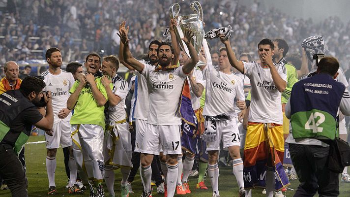 Telediario 1 - El Madrid festeja su Champions por todo lo alto