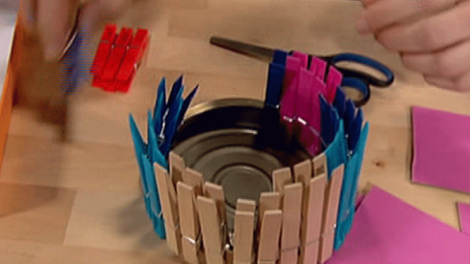 España Directo- Macetero casero