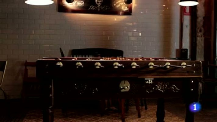 Telediario 1 - El futbolín se reinterpreta 78 años después de su invención