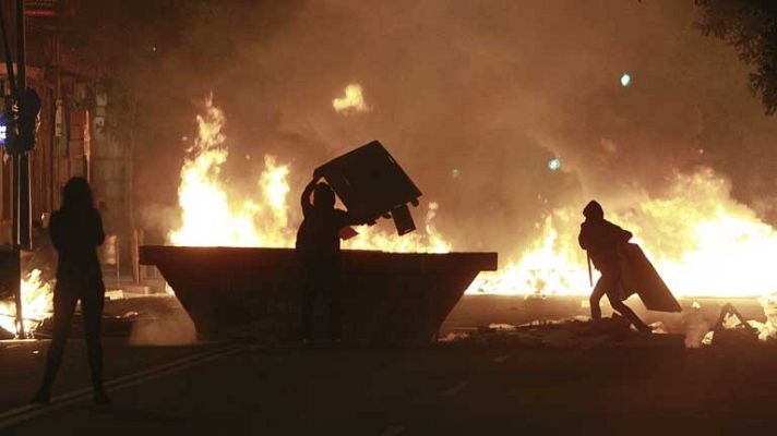 Telediario 1 - Derribo Can Vies