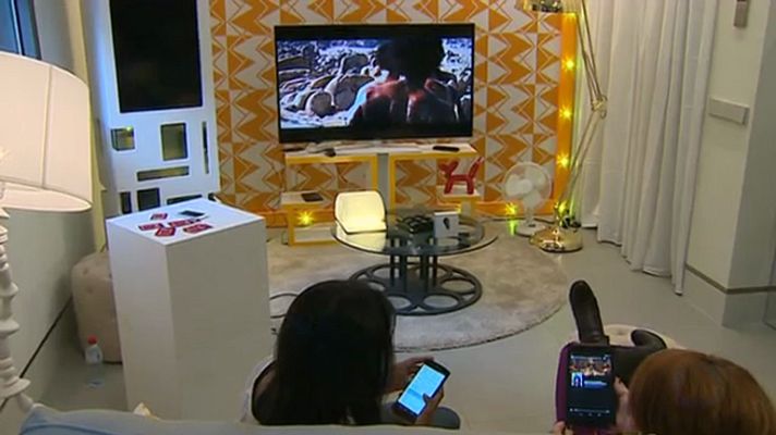 Telediario 1 - Google monta una casa en el centro Madrid