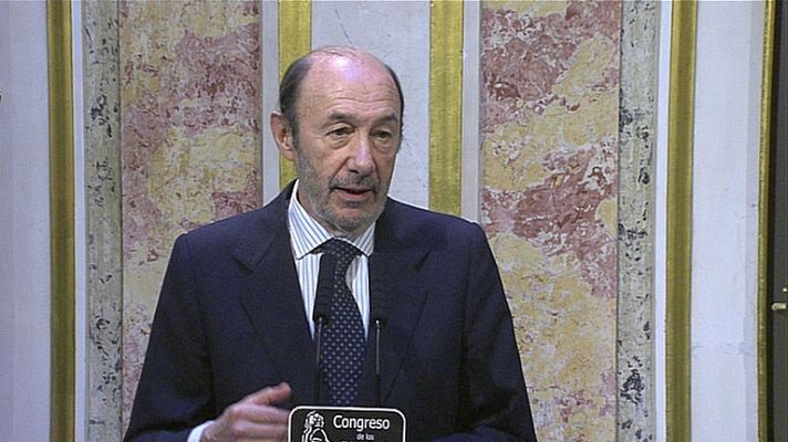 Informativo 24h - Rubalcaba, abierto al voto directo de los militantes si hay "unanimidad" y "seguridad jurídica"