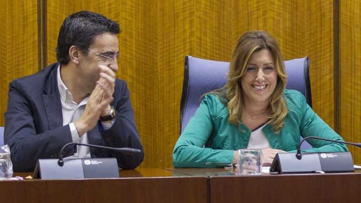 Telediario 1 - Futuro político de Susana Díaz
