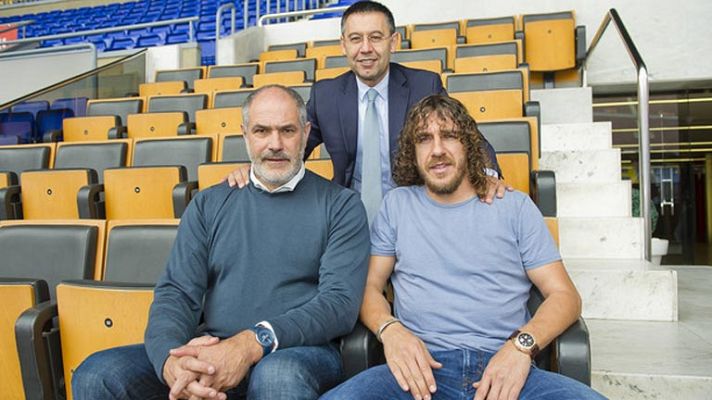 Telediario 1 - Puyol ficha por el equipo técnico del Barça