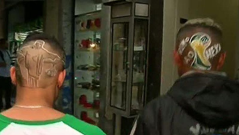 En Brasil hay 'fiebre' capilar por el Mundial