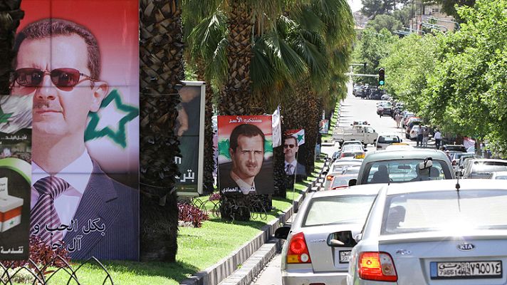 Telediario 1 - La oposición siria cree que los comicios son una farsa