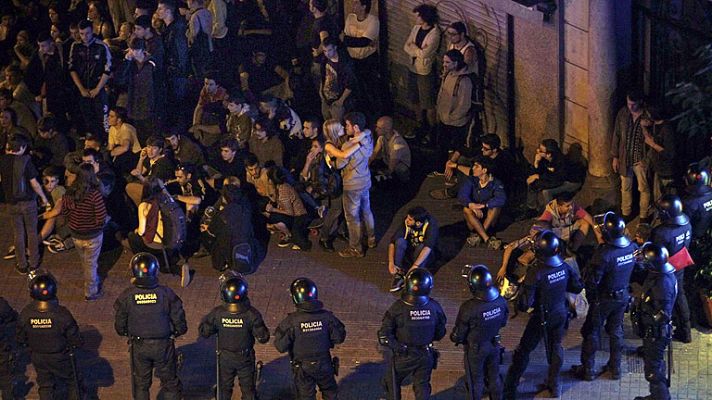 Informativo 24h - Seis detenidos y 225 identificados tras la protesta de can Vies