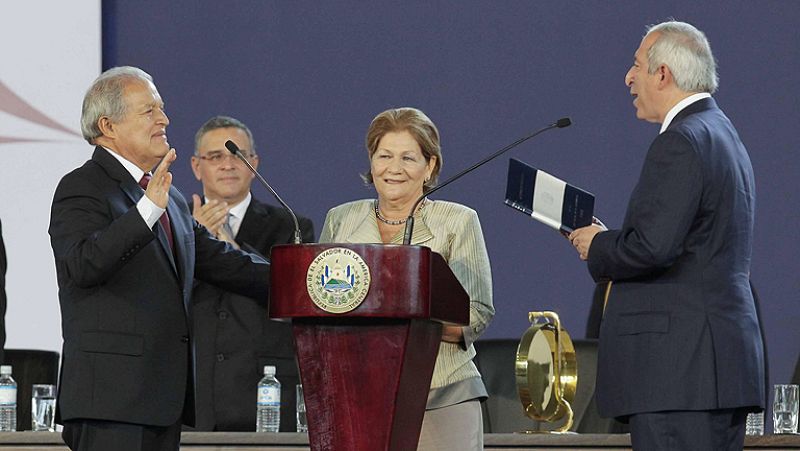 Toma de posesión de Salvador Sánchez Cerén, nuevo presidente de El Salvador
