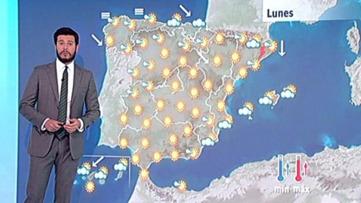 El tiempo - Tormentas en el este catalán y sol en el resto