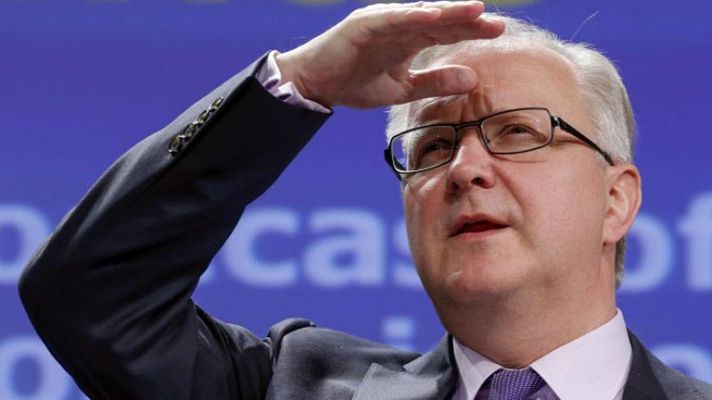 Telediario 1 - Bruselas presenta este lunes sus recomendaciones  a España para reducir el paro y la deuda