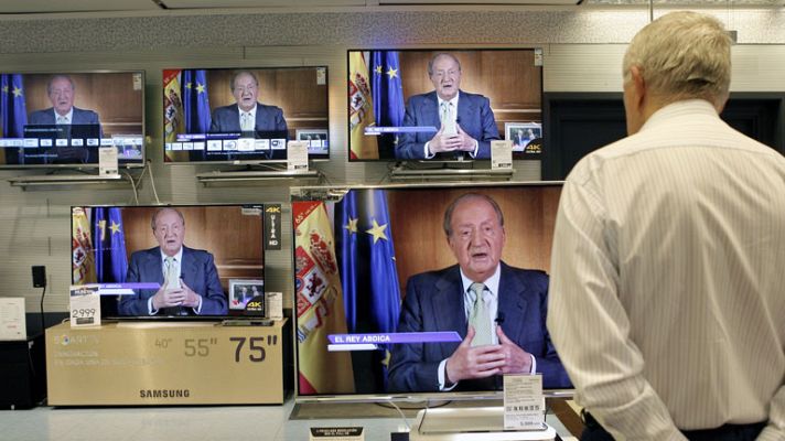 Telediario 1 - Los últimos años del rey