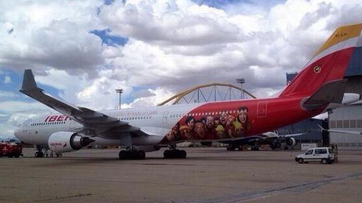 Telediario 1 - España, hacia el Mundial con "la ilusión de todo un país"