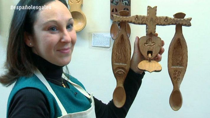 Españoles en el mundo - Cucharas del amor galesas