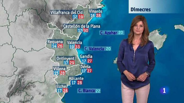 L'informatiu - Comunitat Valenciana - El tiempo en la Comunidad Valenciana - 03/06/14