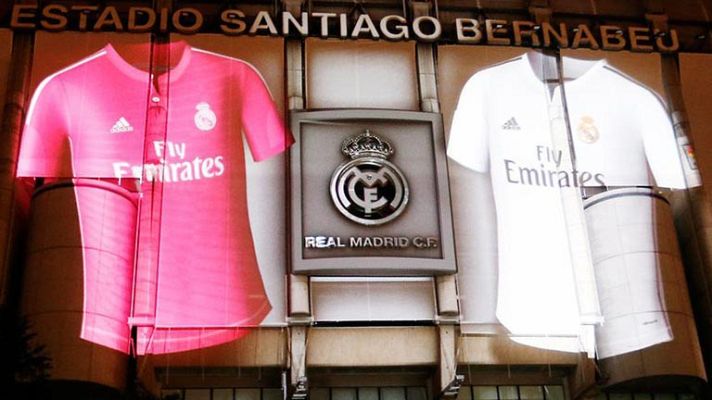 Telediario 1 - El Madrid se apunta al fucsia en su nueva equipación