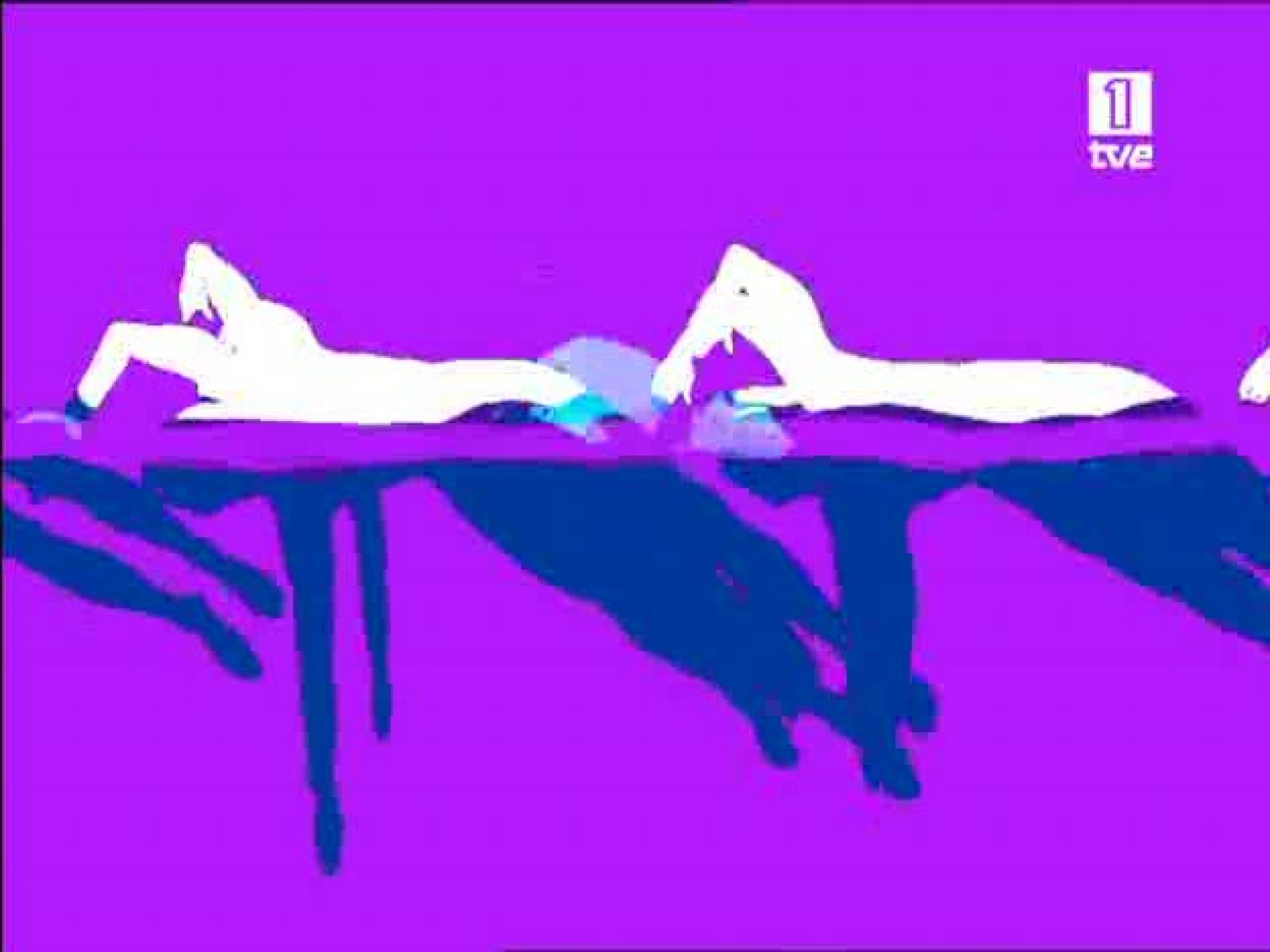 Natación sincronizada.Duo Mengual- Andrea Fuentes