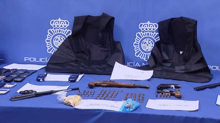 Telediario 1 - Detención de ladrones de droga