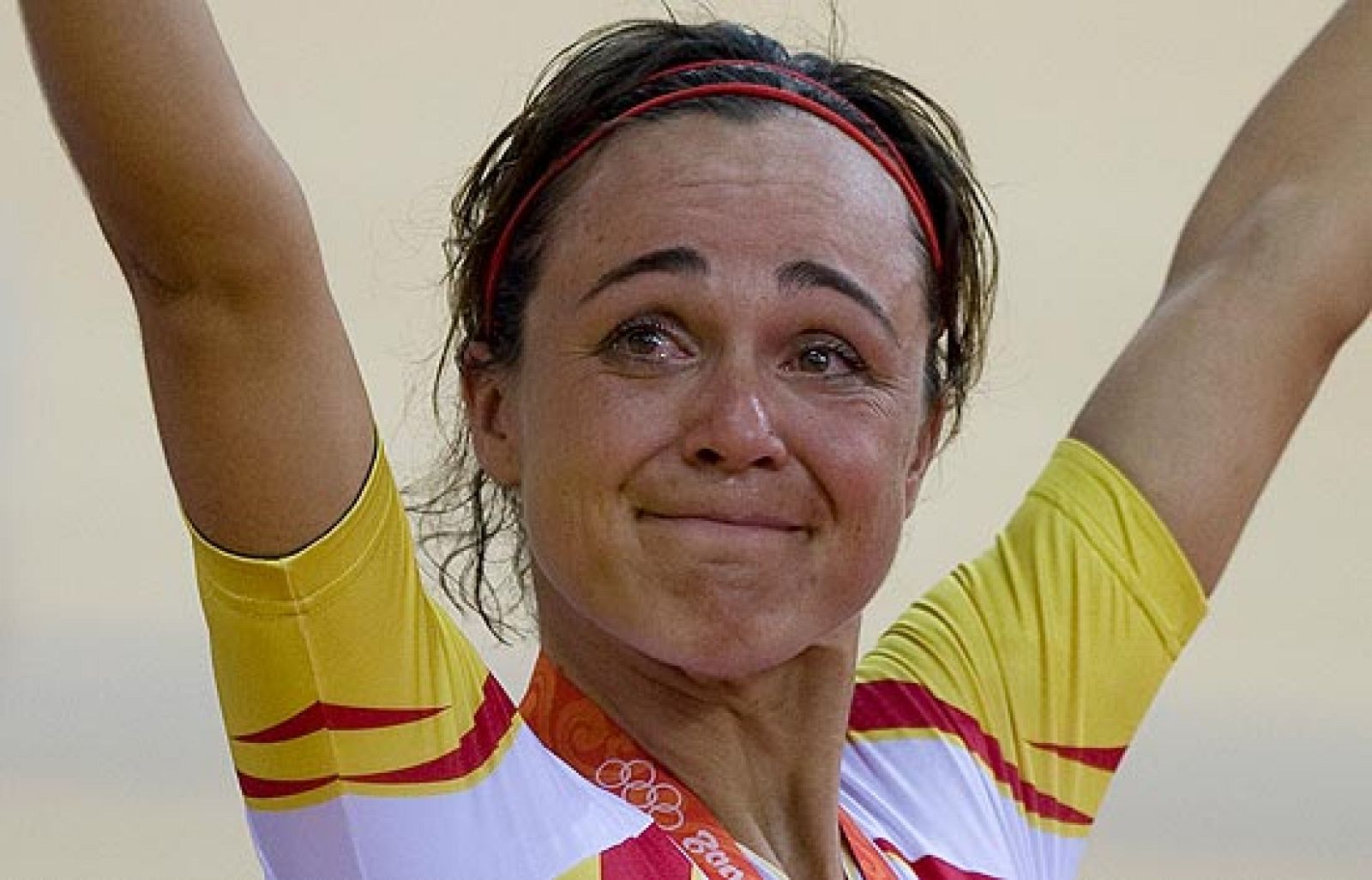 Leire Olaberría ha expresado su alegría tras conseguir la medalla de bronce y le ha dedicado el triunfo a todos los que le han ayudado.