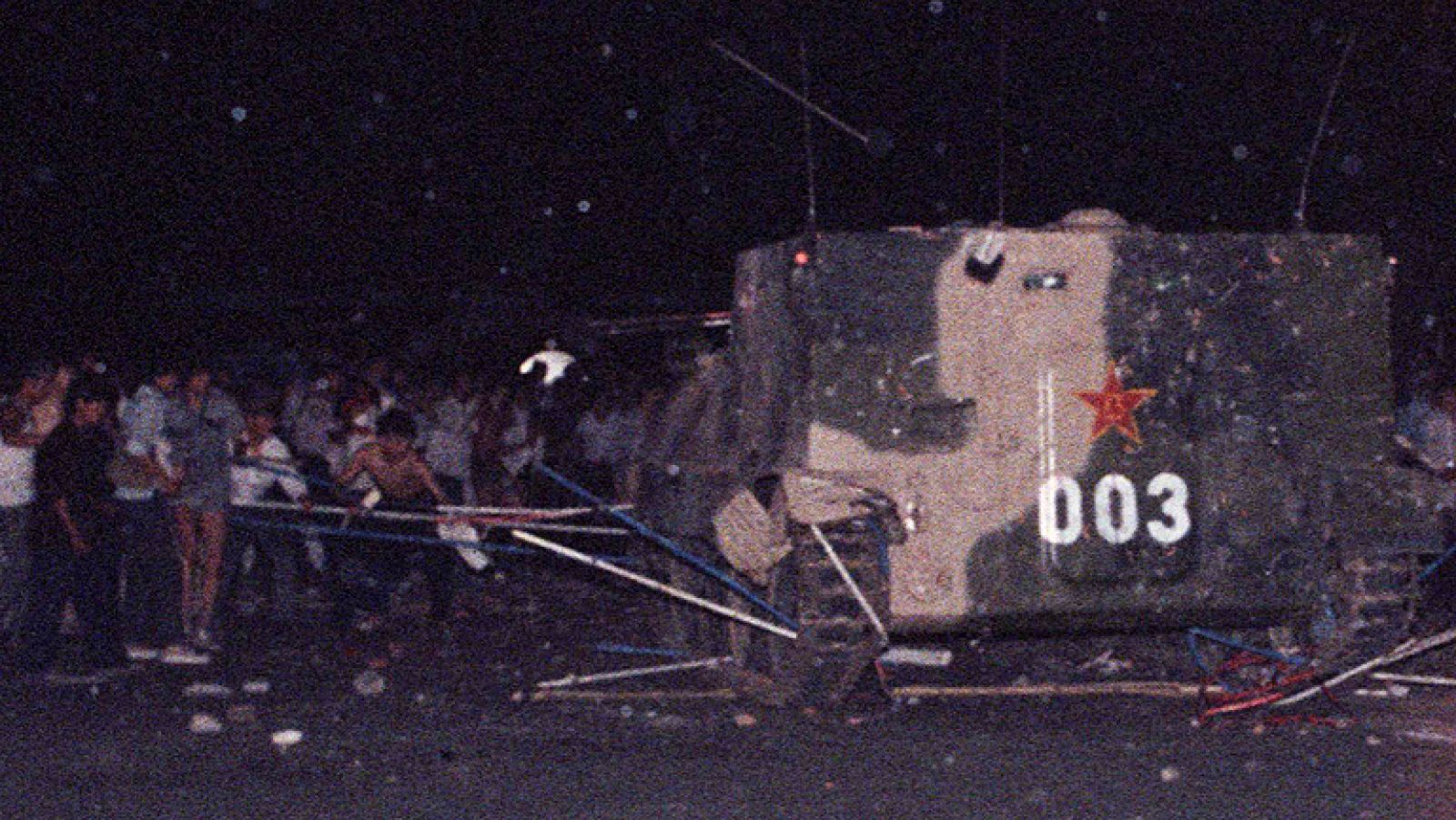 J.L. Márquez sobre Tiananmen: "Con lo poco que me dio tiempo a ver, hubo mínimo tres mil muertos" | Ver