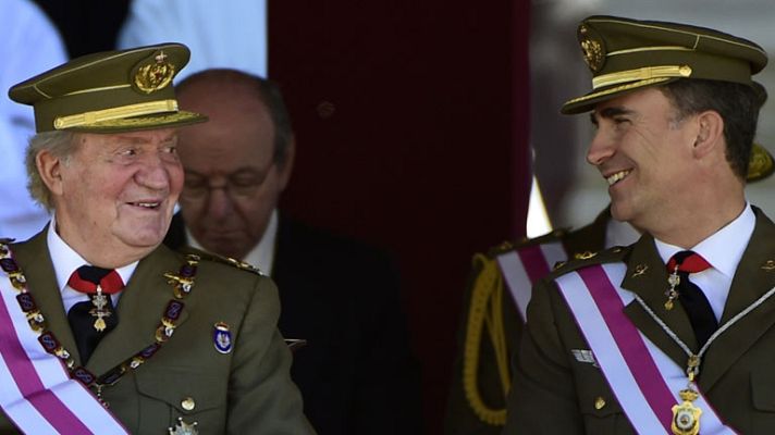 Telediario 1 - Relevo en la Corona