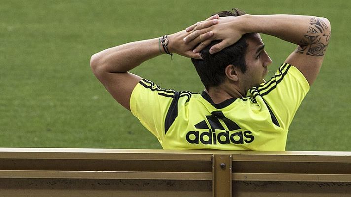 Telediario 1 - Cesc, foco de atención en la Roja tras conocerse su marcha del Barça