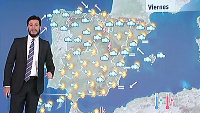 Vientos fuertes en Galicia, Cantábrico y montañas del noroeste