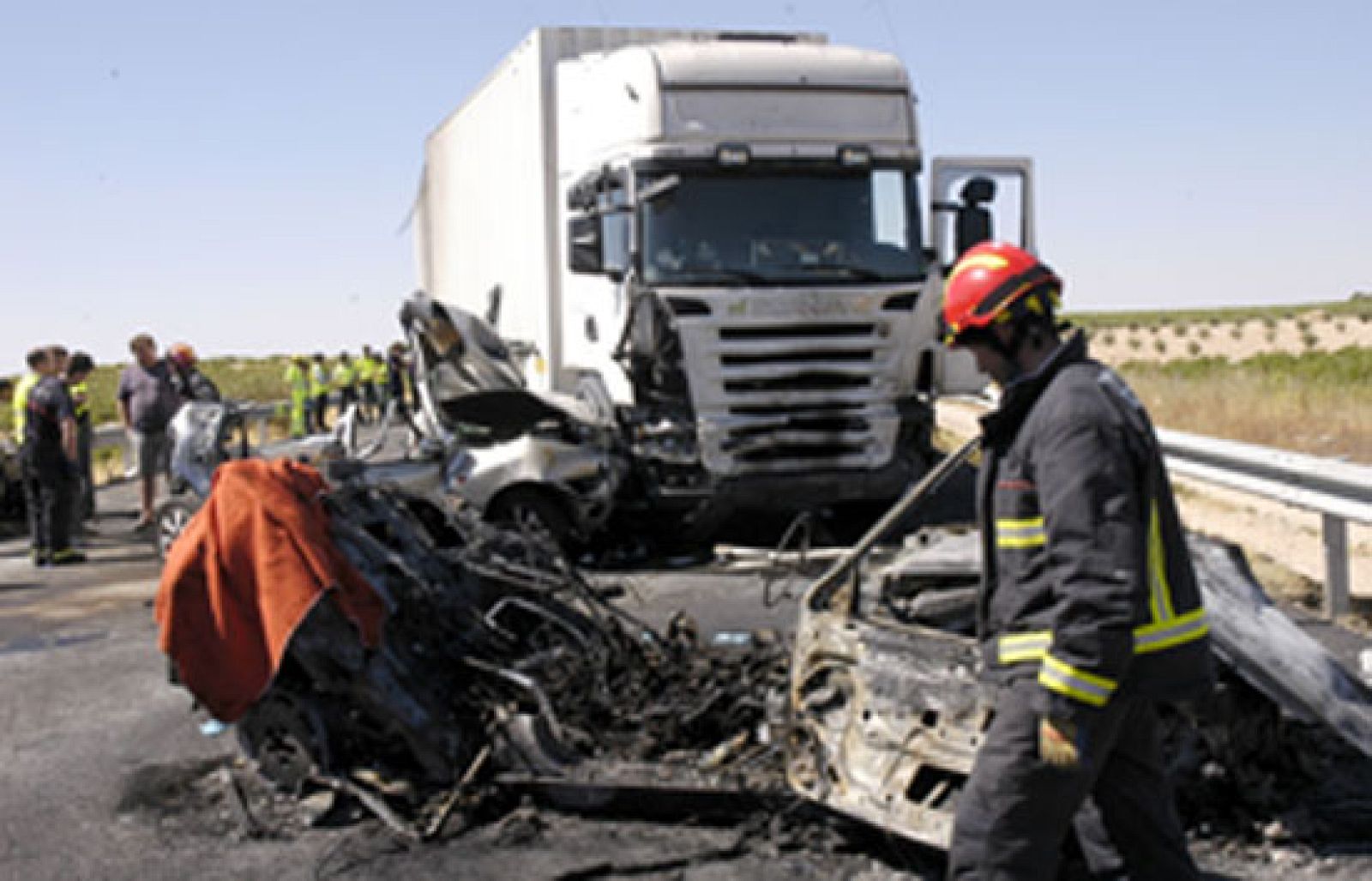 Tres muertos en un grave accidente de tráfico en Toledo | Ver