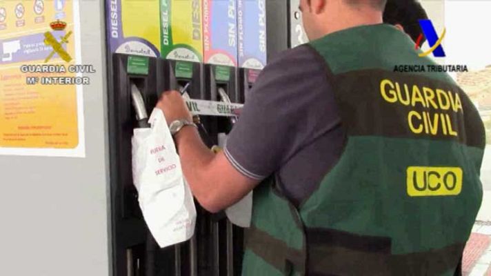 Telediario 1 - Gasoil adulterado