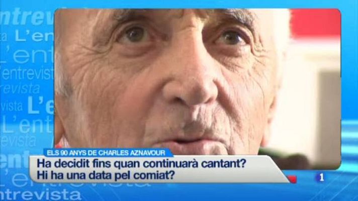 L'Informatiu - Concert dels 90 anys d'Aznavour al Liceu