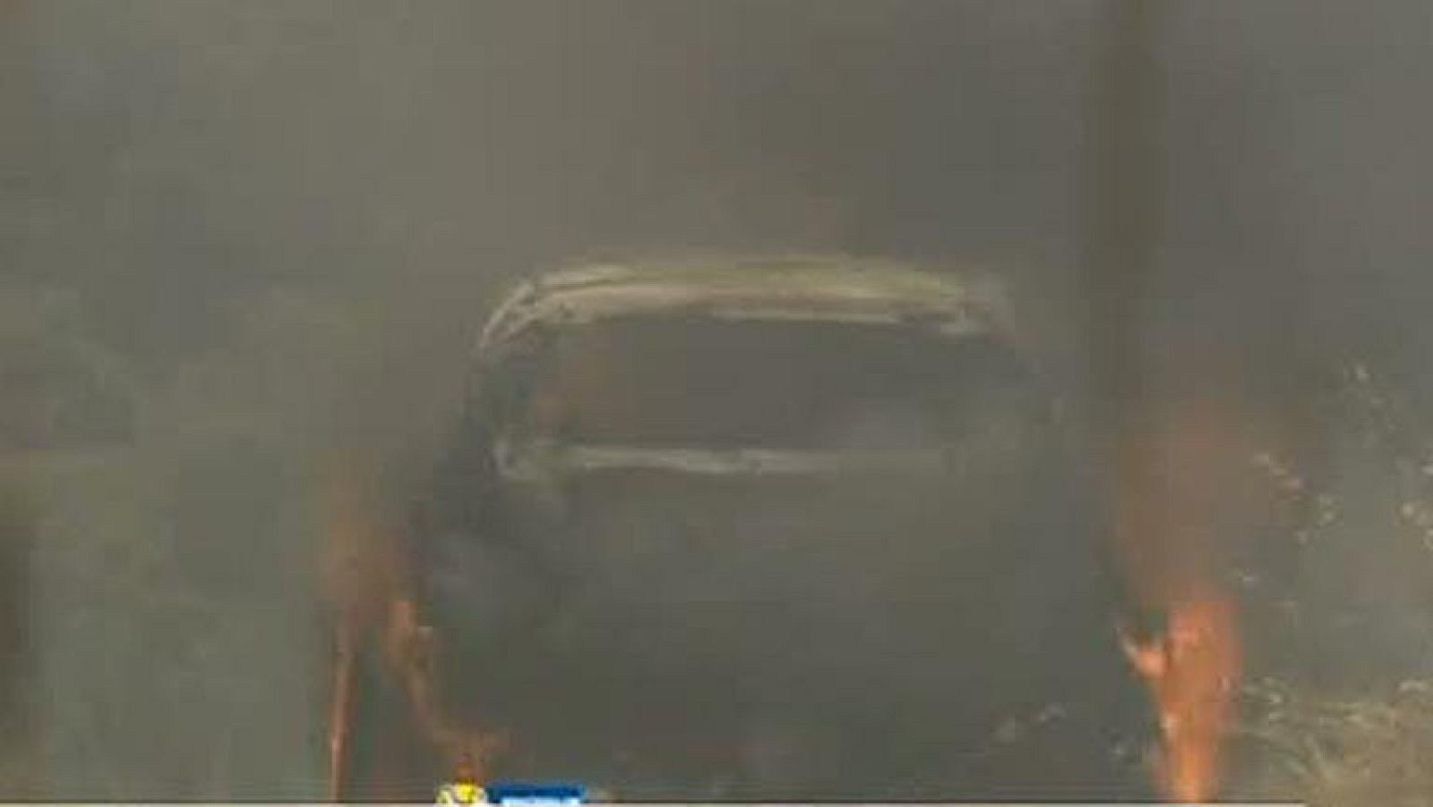 Irvonen abandona el Rally de Cerdeña al salir ardiendo su coche